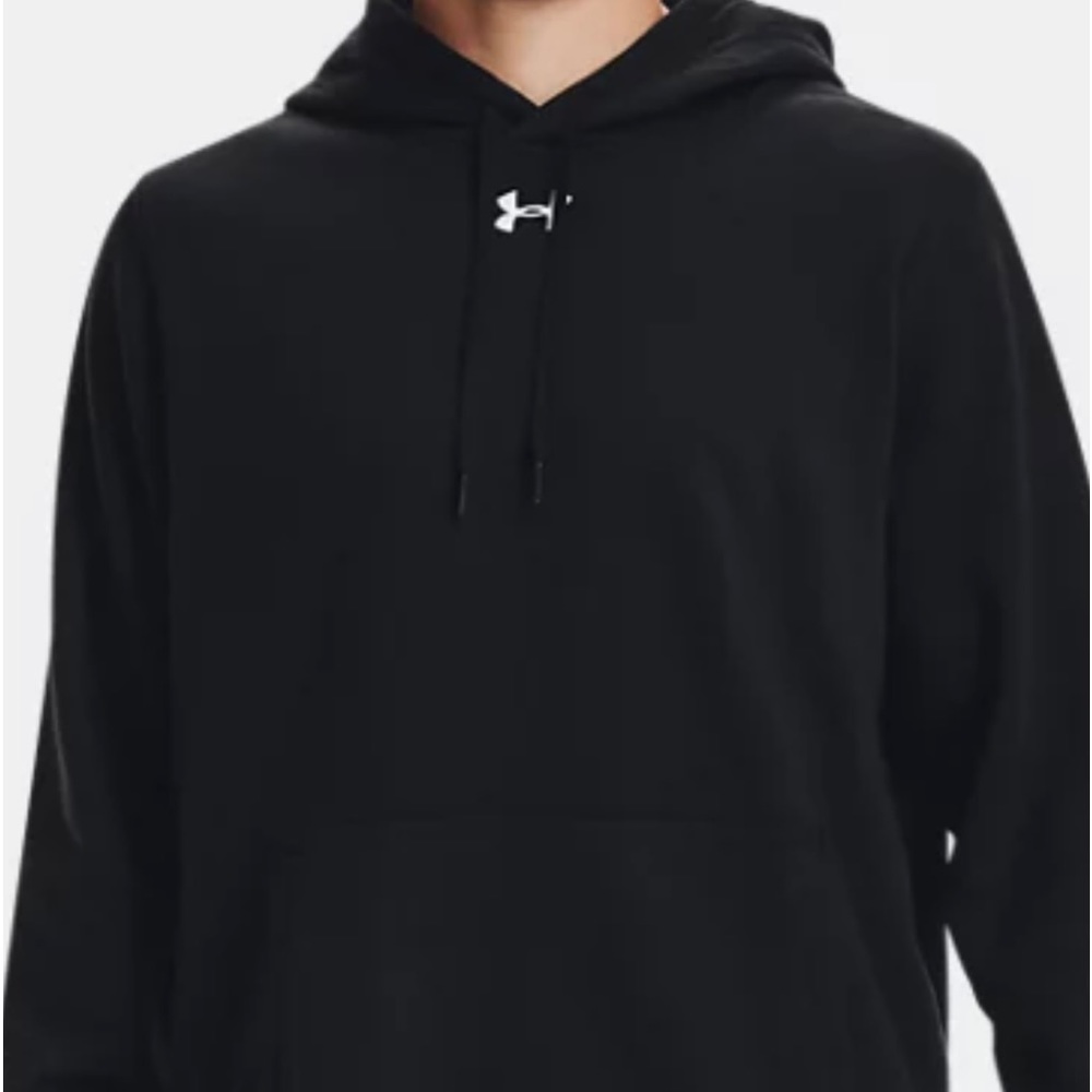 Mens Black Under Armour Pullover